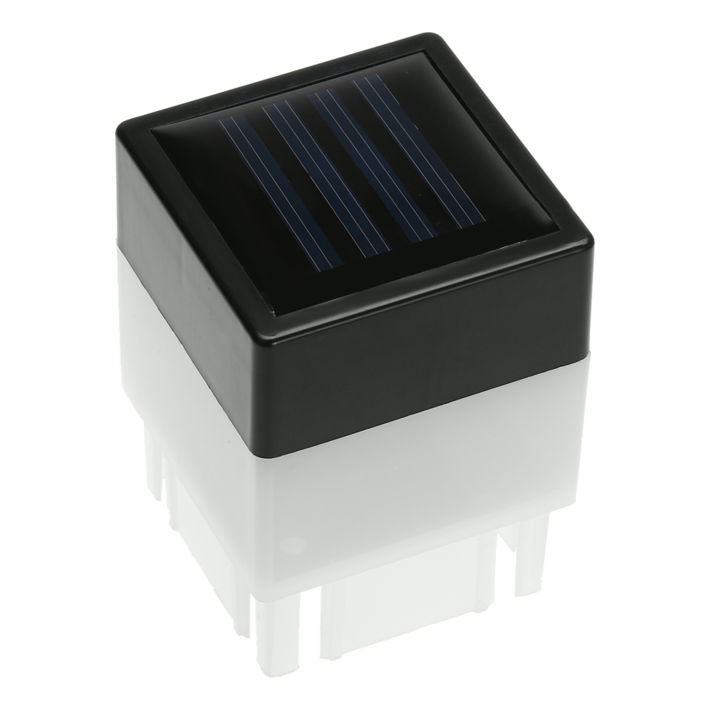 Smart Garden Lamp - LED Solar Column Head Pillar Lamp