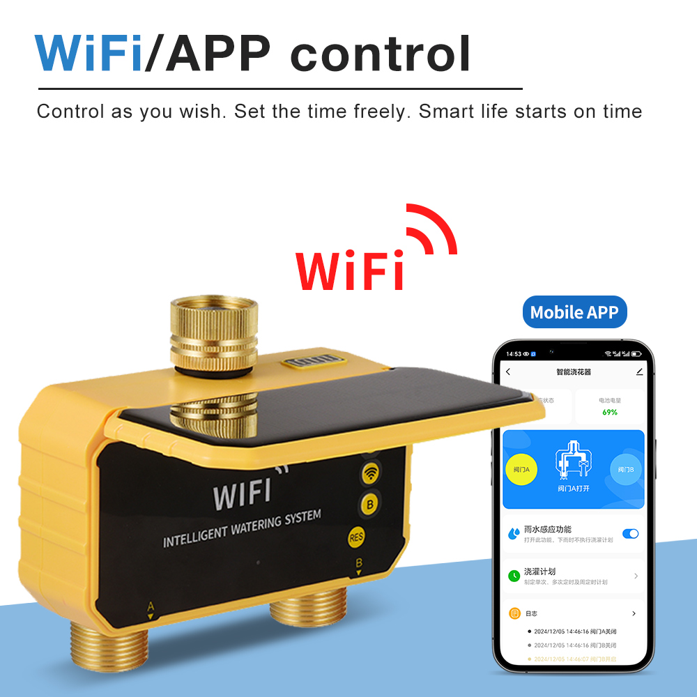 1/2/4 Outlets Garden Solar Irr - Smart Garden Monitoring System 评论和价格