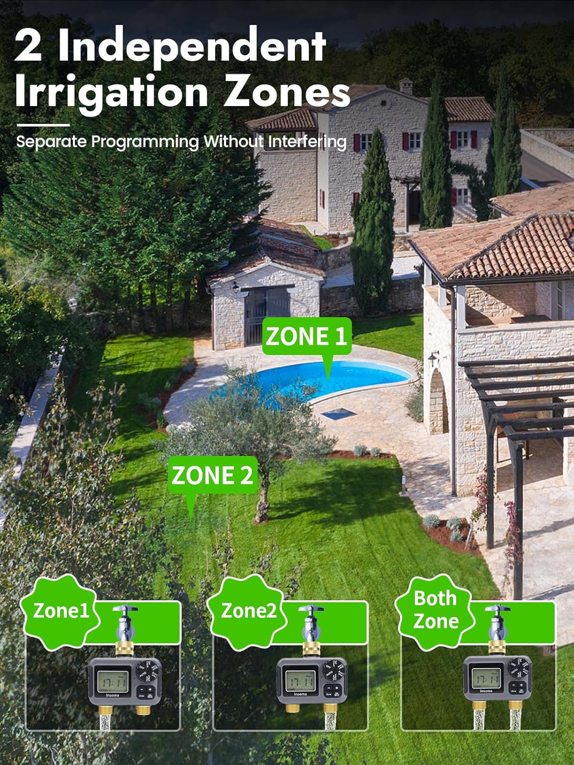 Insoma Smart Irrigation Wateri - Smart Garden Monitoring System 评论和价格