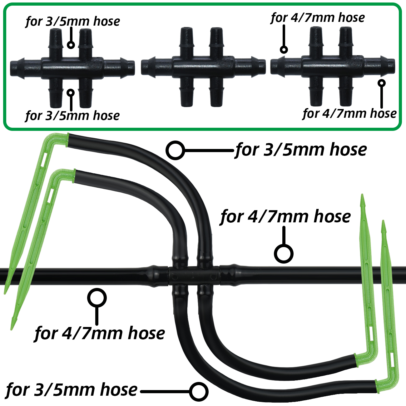 KESLA Garden 4/7mm to 3/5mm Ho - Smart Garden Hose Timer 评论和价格