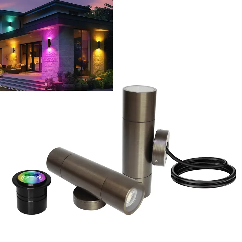Durable Brass Outdoor LED Wall - Smart Garden Is 评论和价格