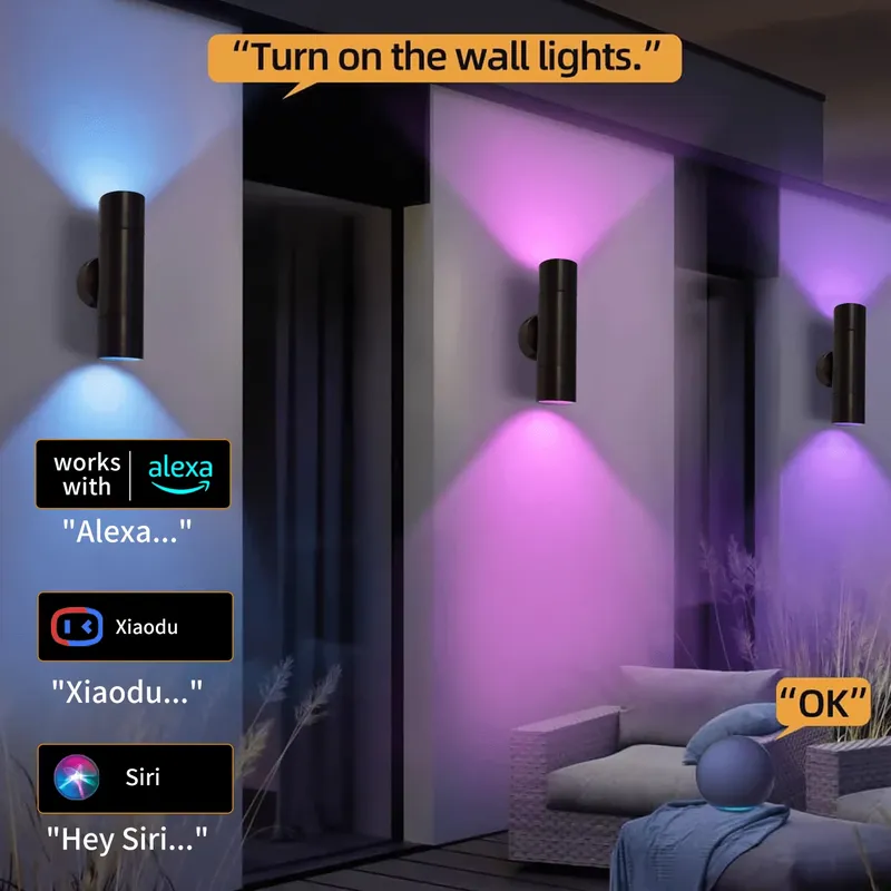 Durable Brass Outdoor LED Wall - Smart Garden Is 评论和价格
