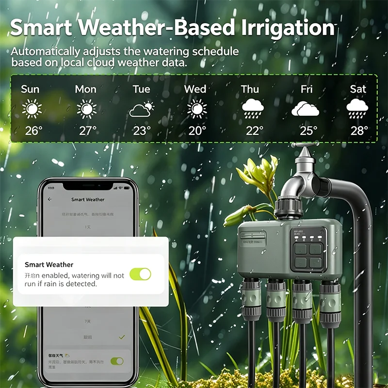 Plant Self Watering System WiF - Smart Garden Monitoring System 评论和价格