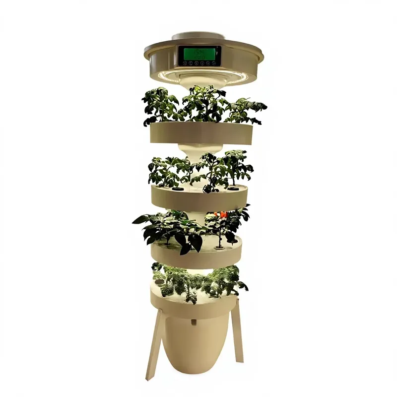 Hezhou Intelligence Hydroponic - Vertical Planter Tower 评论和价格