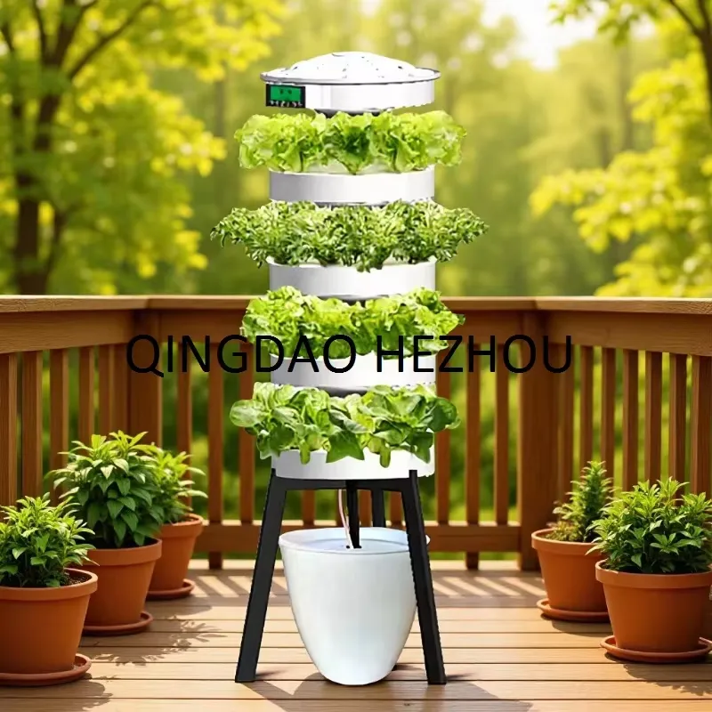 Hezhou Intelligence Hydroponic - Vertical Planter Tower 评论和价格