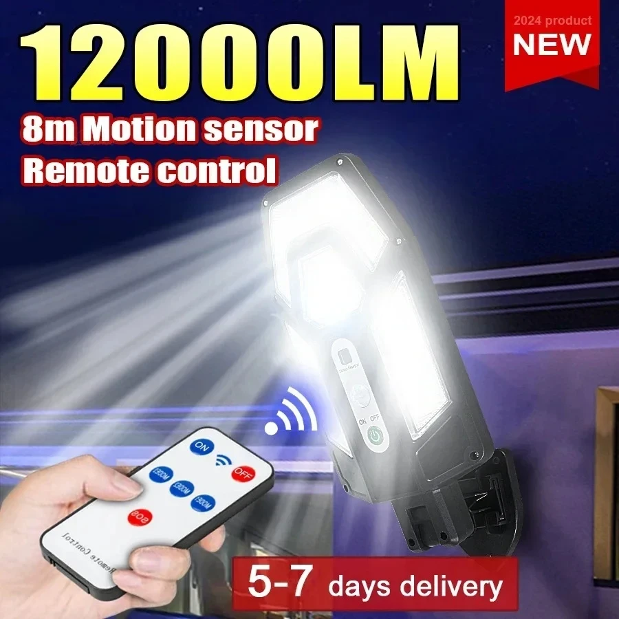 12000LM Powerful Solar Wall La - Smart Garden Lamp 评论和价格