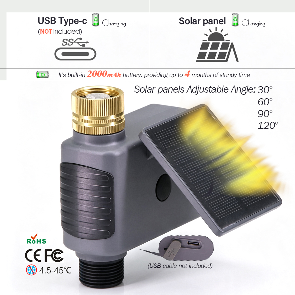 BSP/NPT Tuya Smart Solar Wifi  - Smart Garden Monitoring System 评论和价格