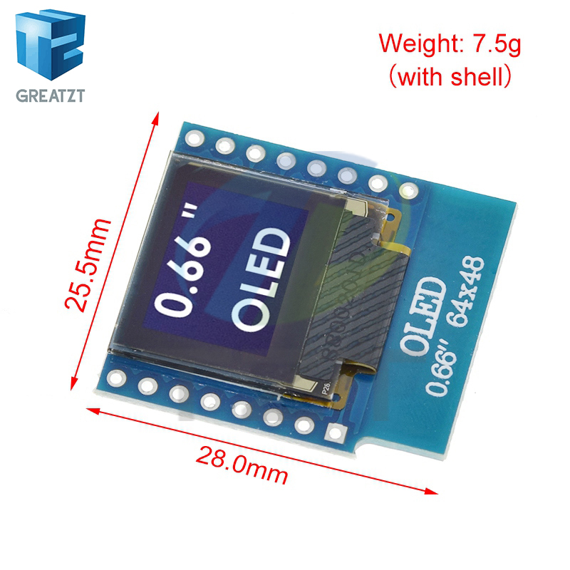 GREATZT 0.66  inch OLED Displa - Smart Garden Esp32 评论和价格