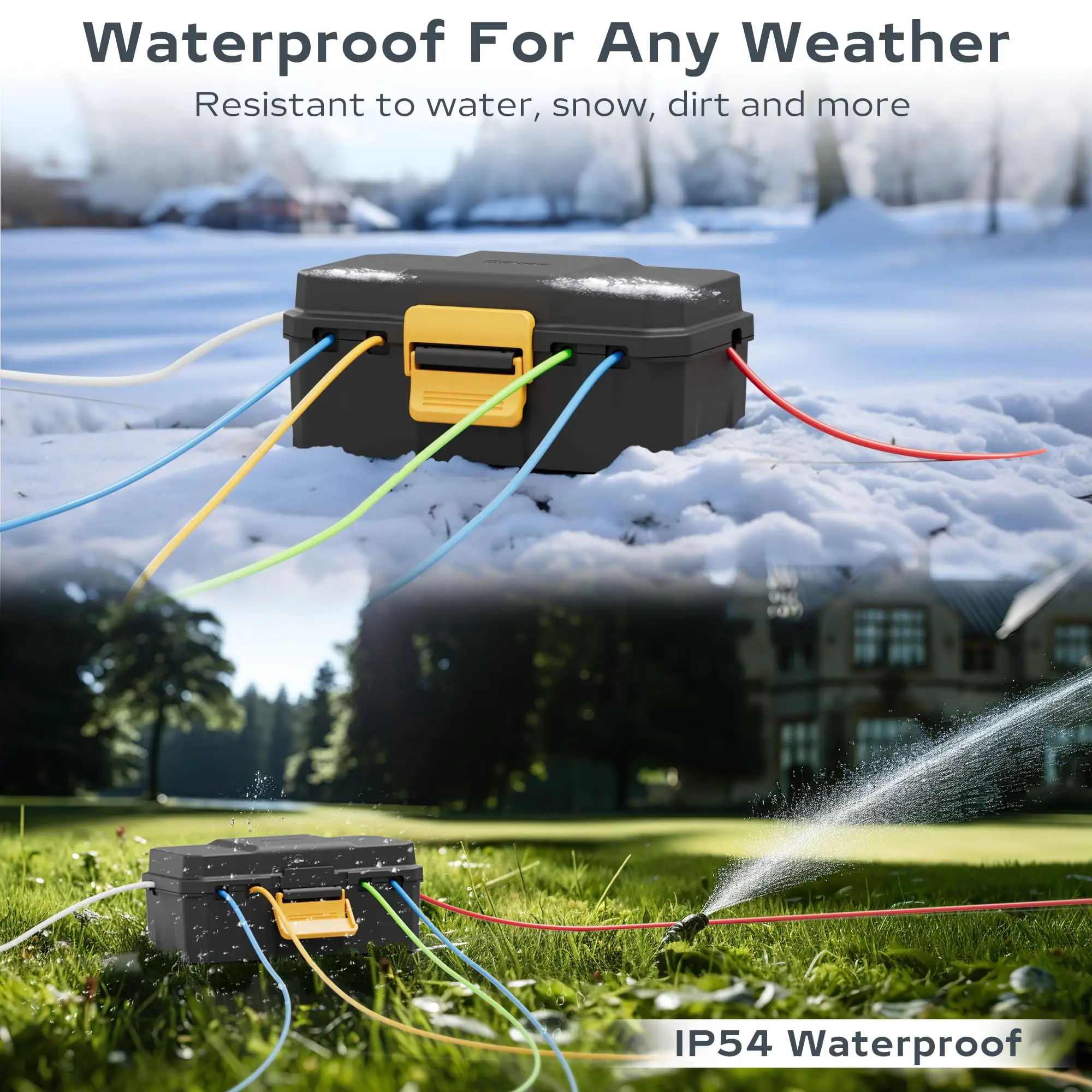 Diivoo Waterproof Electrical B - Smart Garden Storage 评论和价格