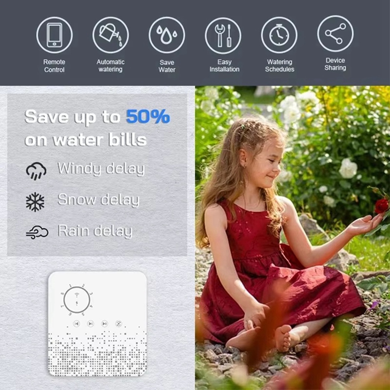 Tuya WiFi Smart Sprinkler Cont - Smart Garden Zone 评论和价格
