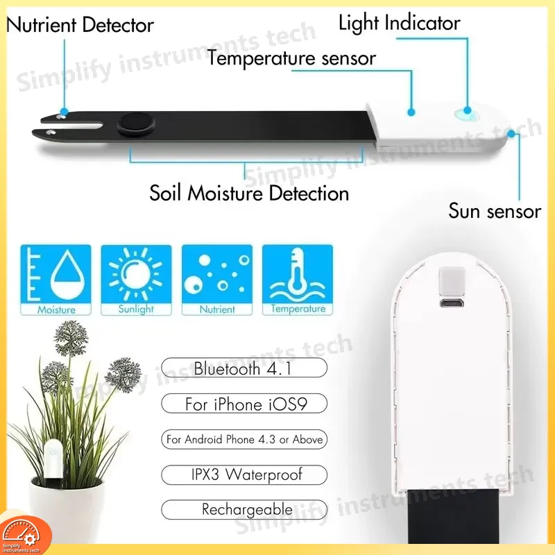 Smart Soil Moisture Sensor Tem - Smart Garden Monitoring System 评论和价格