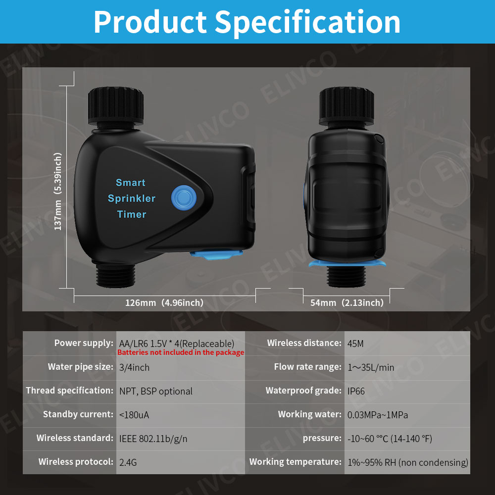 Tuya WiFi Smart Water Device w - Smart Garden Is 评论和价格