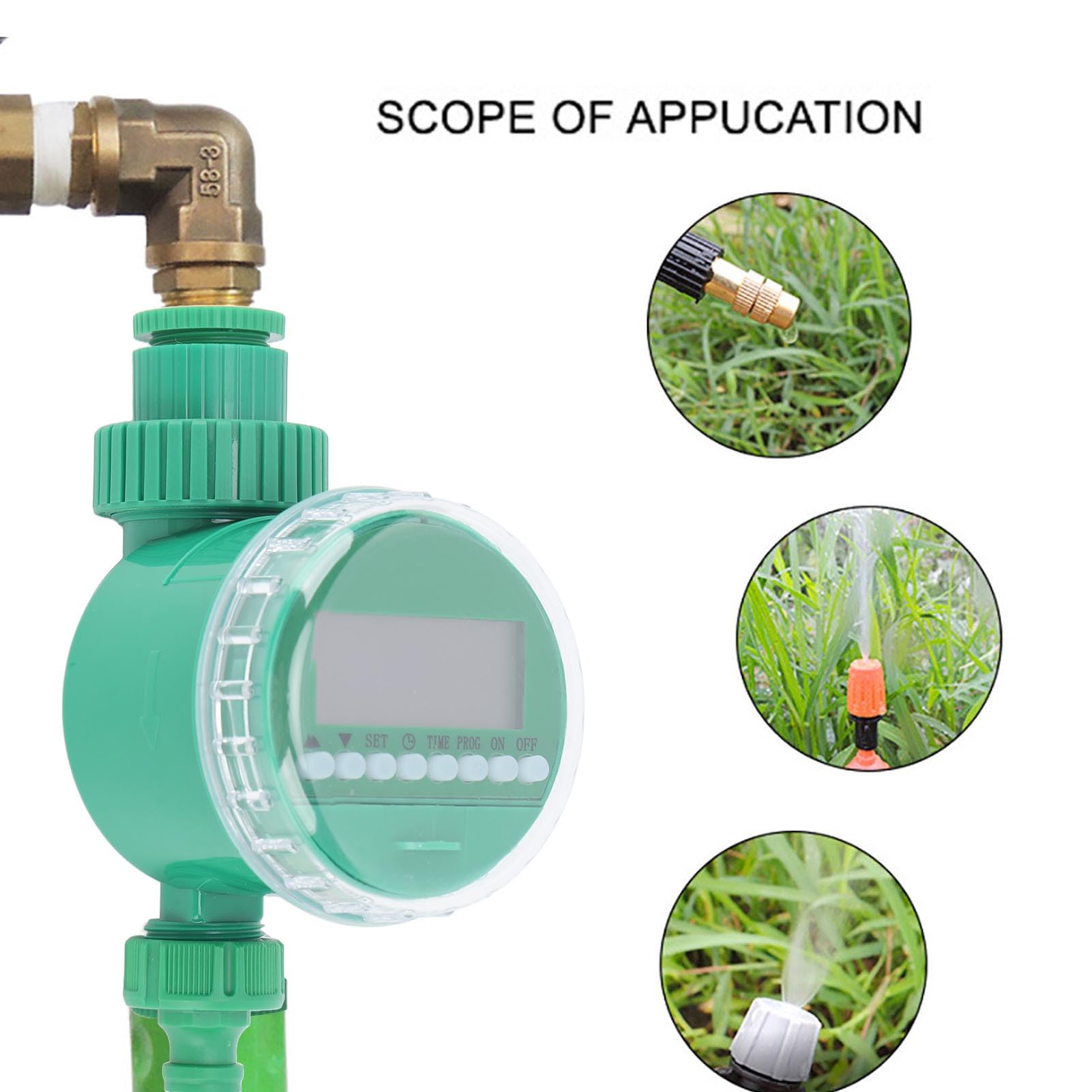 LCD Display Electronic Garden  - Smart Garden Hose Timer 评论和价格