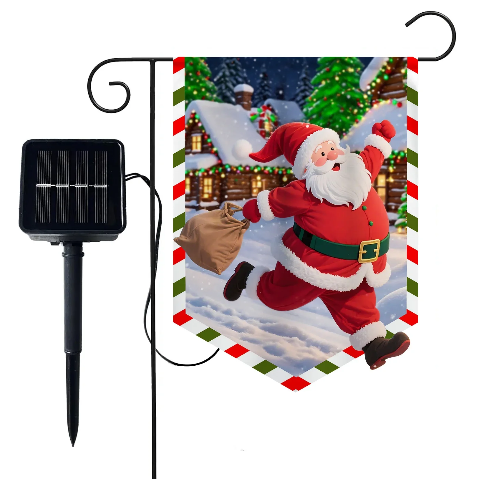 Solar powered LED luminous han - Smart Garden Lamp 评论和价格