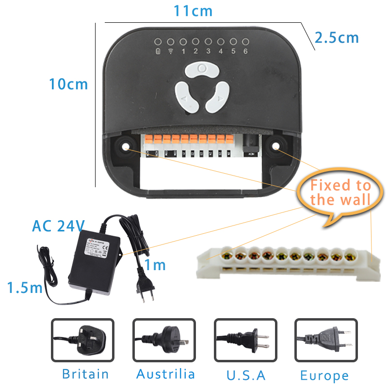 6 Zone WIFI Connect Tuya Smart - Smart Garden Monitoring System 评论和价格