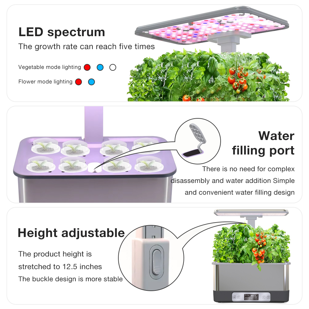 WiFi 8-pot Stainless Steel Sma - Smart Garden Gate 评论和价格