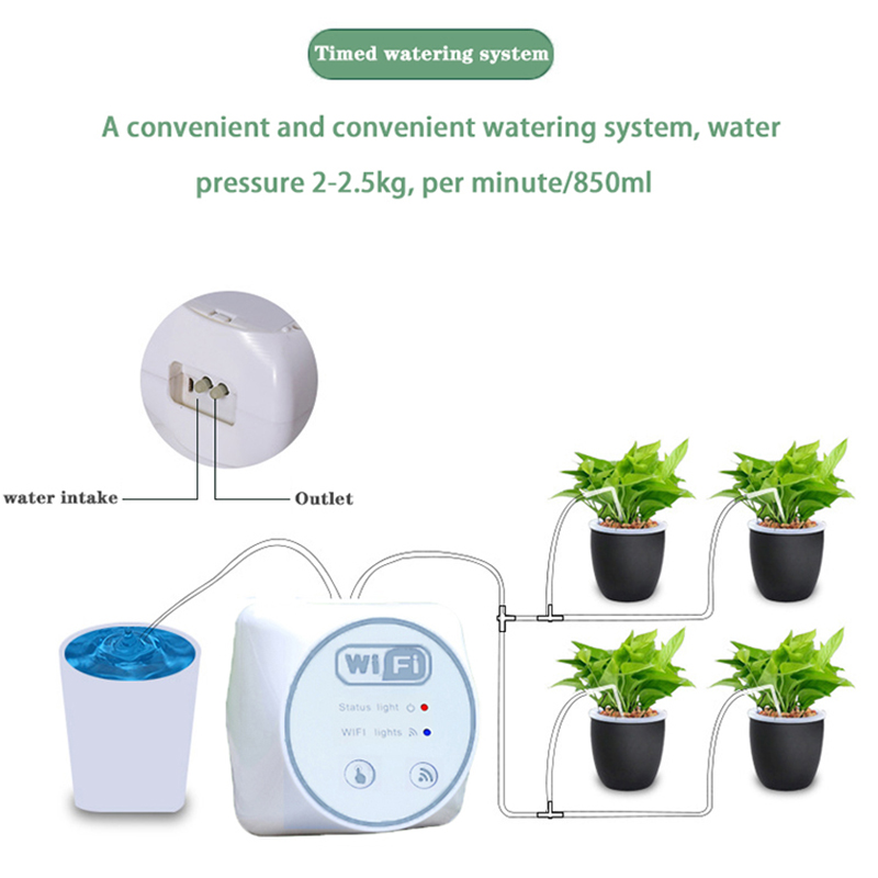 WiFi Smart Garden Irrigation C - Smart Garden Monitoring System 评论和价格