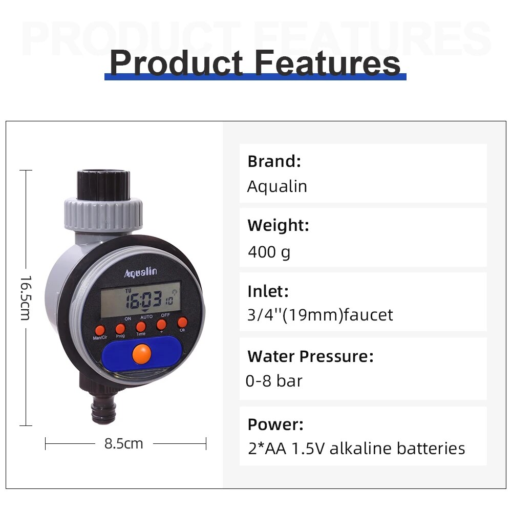 Automatic LCD Display Watering - Smart Garden Hose Timer 评论和价格