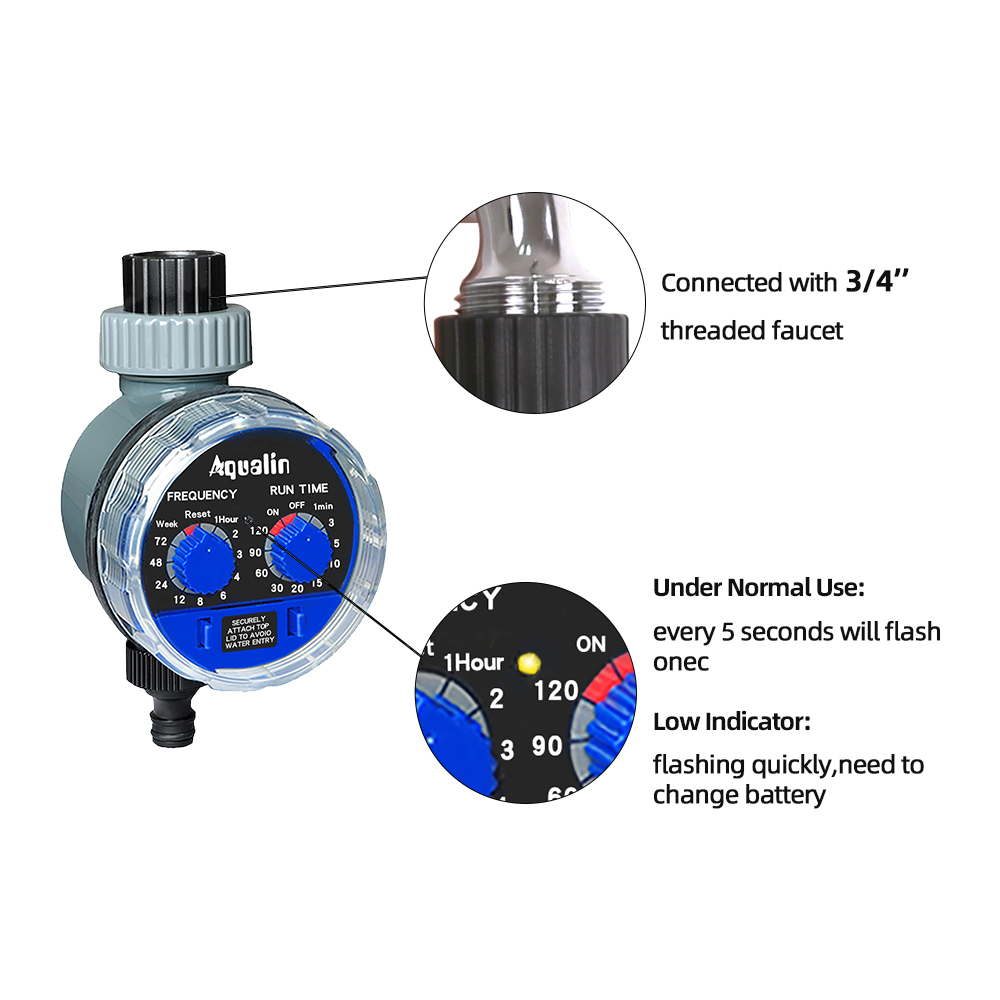 Garden Watering Timer Ball Val - Smart Garden Hose Timer 评论和价格