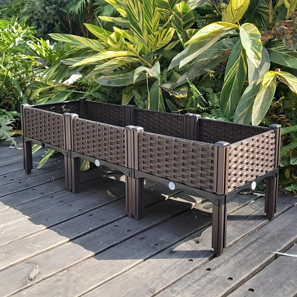 Large Capacity Garden Bed Vege - Smart Garden Storage 评论和价格