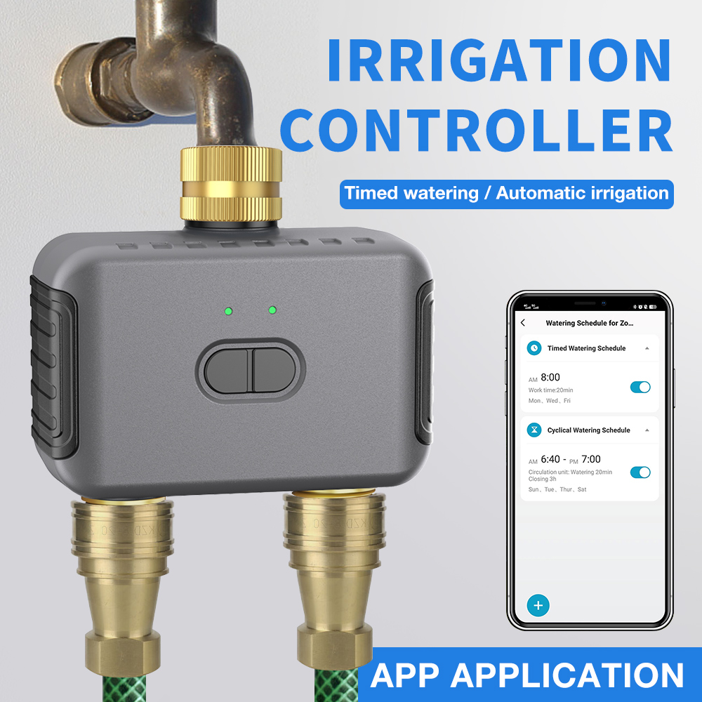Tuya 2 Zone Watering Timer Gar - Smart Garden Is 评论和价格